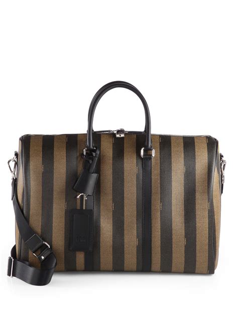 fendi striped weekender bag|fendi weekend baggot.